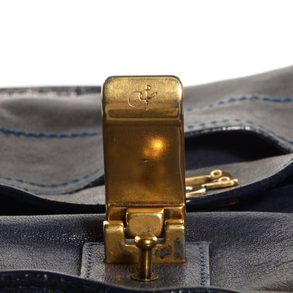 Proenza Schouler Lambskin PS1 Medium Satchel Marine 10 of 12