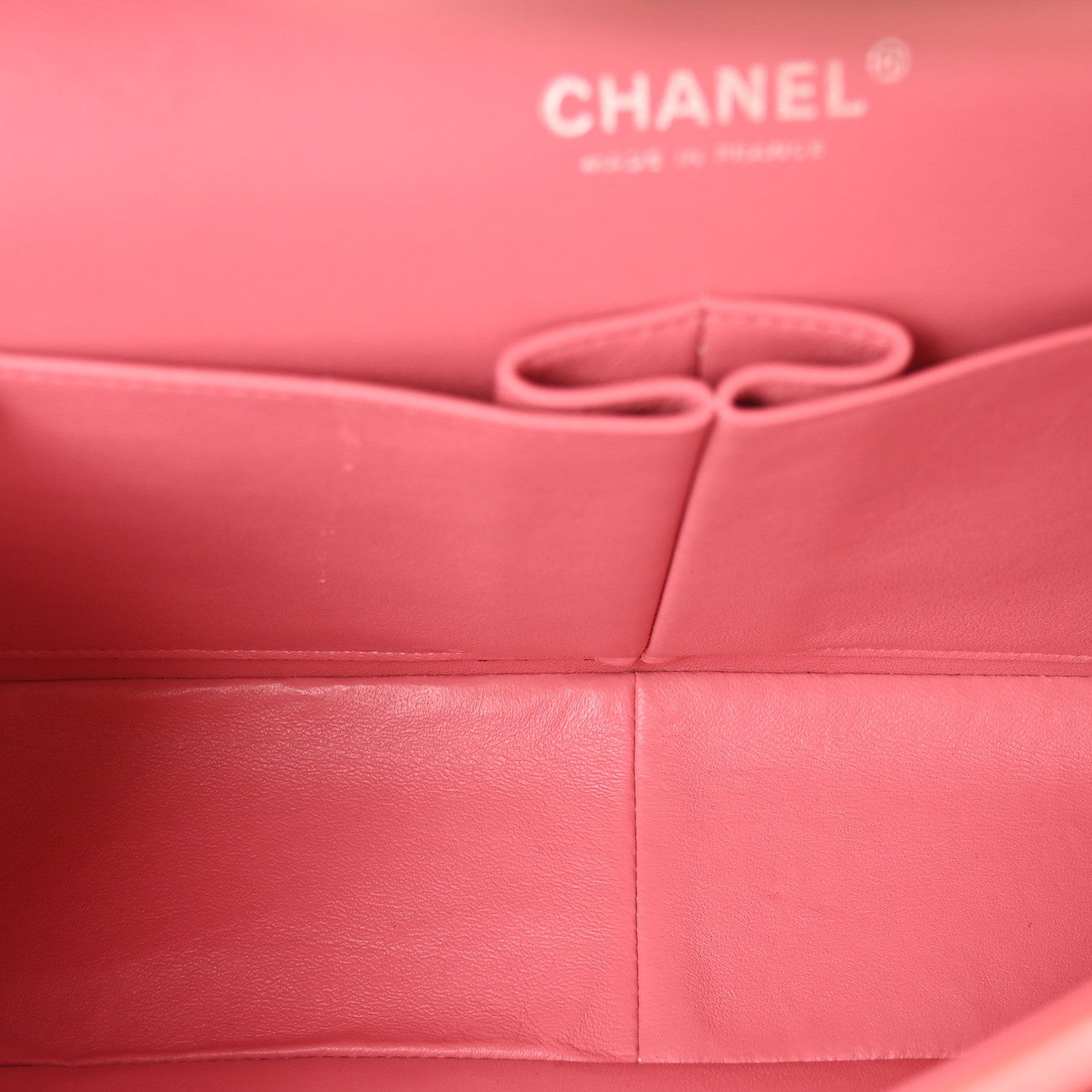 Chanel Lambskin Quilted Jumbo Double Flap Pink 5 of 10