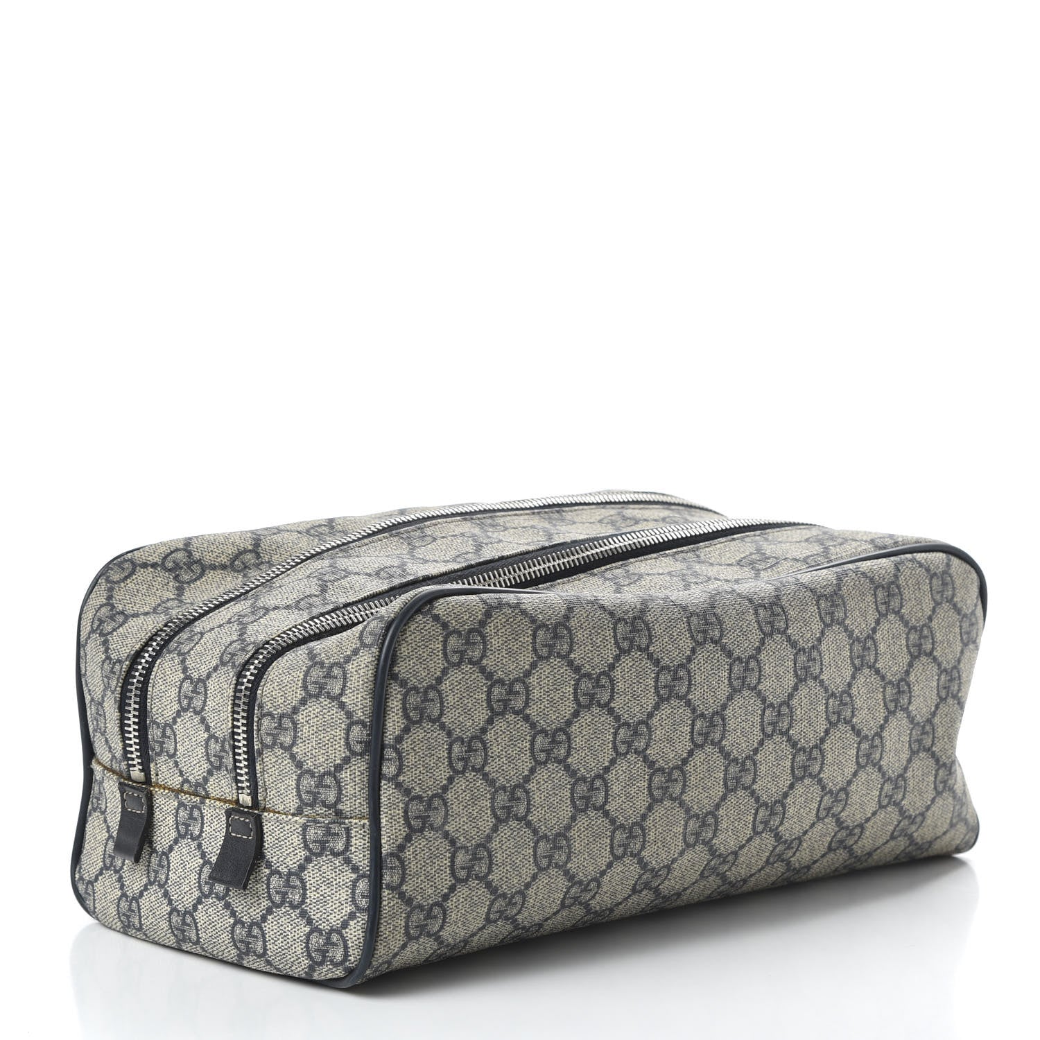 Gucci GG Supreme Monogram Toiletry Case Navy 3 of 12
