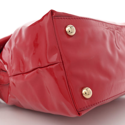 Valentino Garavani Patent Lacca Bow Dome Red 9 of 14