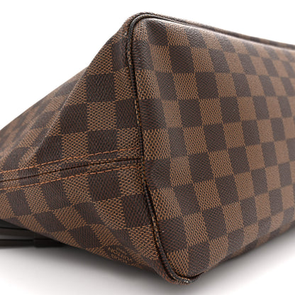 Louis Vuitton Damier Ebene Neo Neverfull MM Rose Ballerine 10 of 15