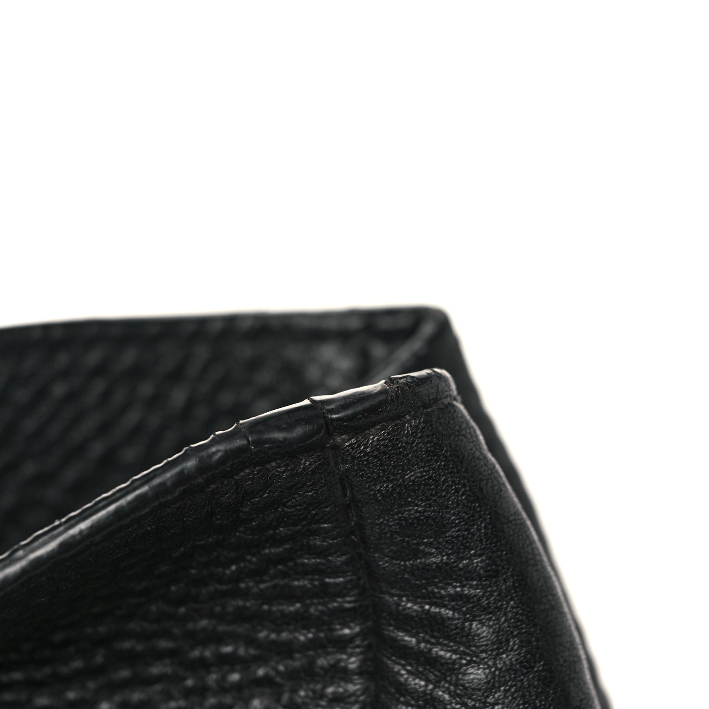Vitello Daino Tote Black