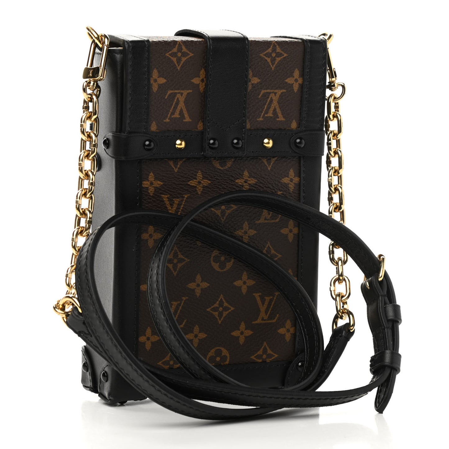 Monogram Pochette Trunk Verticale Black