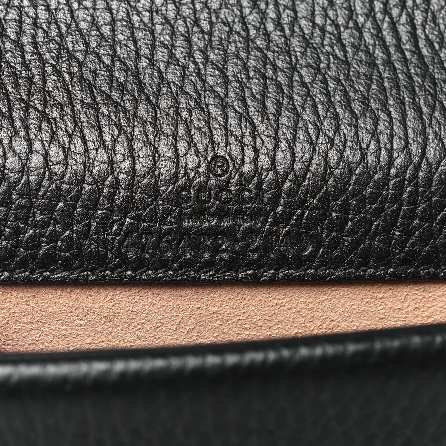 Gucci Calfskin Super Mini Dionysus Shoulder Bag Black 6 of 9