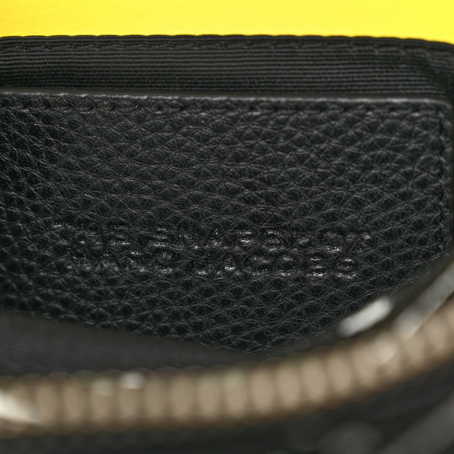 Calfskin Paint Splatter Small Snapshot Camera Bag Black Multi