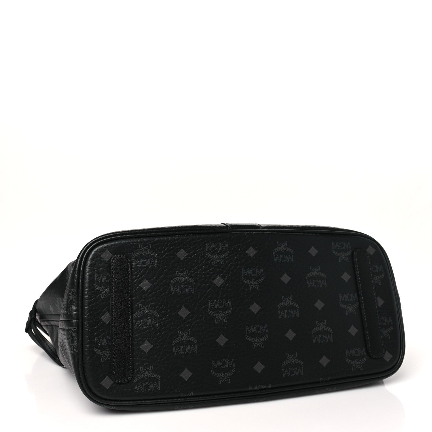MCM Visetos Medium Liz Reversible Shopper Tote Black 5 of 16