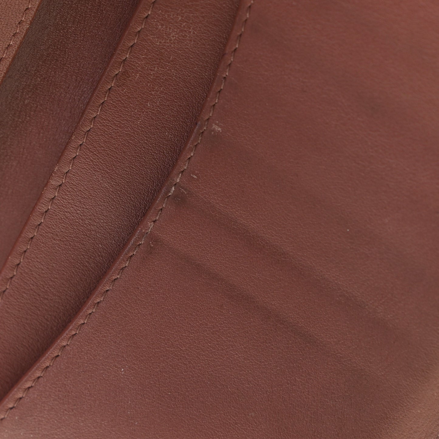Striated Patent Yen Wallet