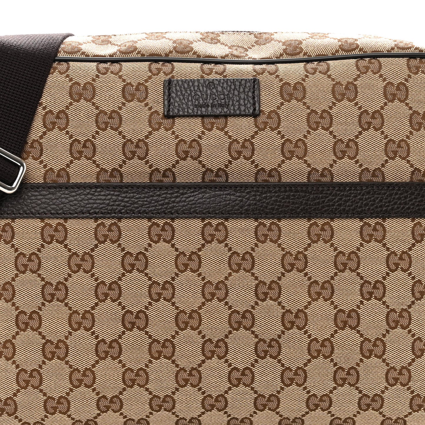 Monogram Messenger Bag Dark Brown