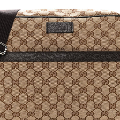 Gucci Monogram Messenger Bag Dark Brown 8 of 10