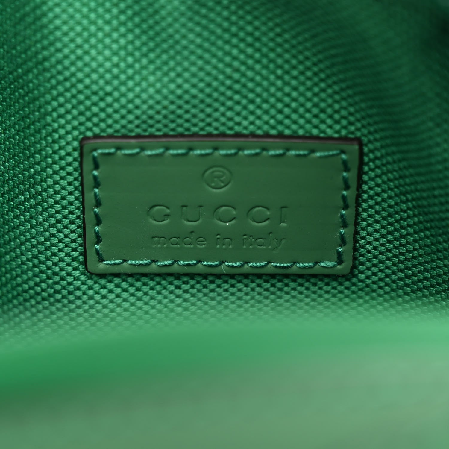 Gucci Rubber Effect Monogram GG Crossbody Bag New Shamrock 6 of 9