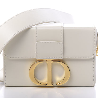 Christian Dior Smooth Calfskin 30 Montaigne Box Bag White 7 of 10