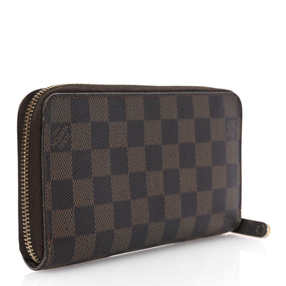 Louis Vuitton Damier Ebene Zippy Wallet 3 of 15