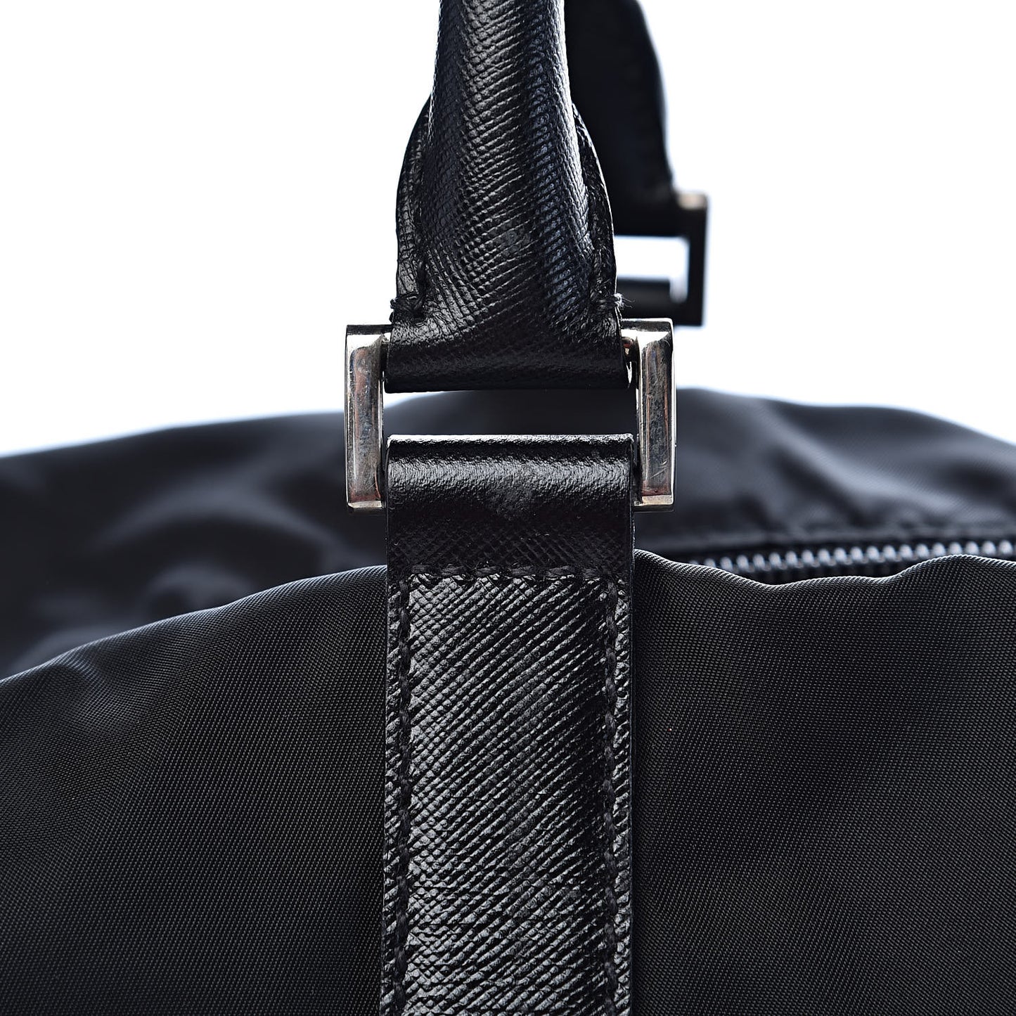 Nylon Viaggio Duffle Black