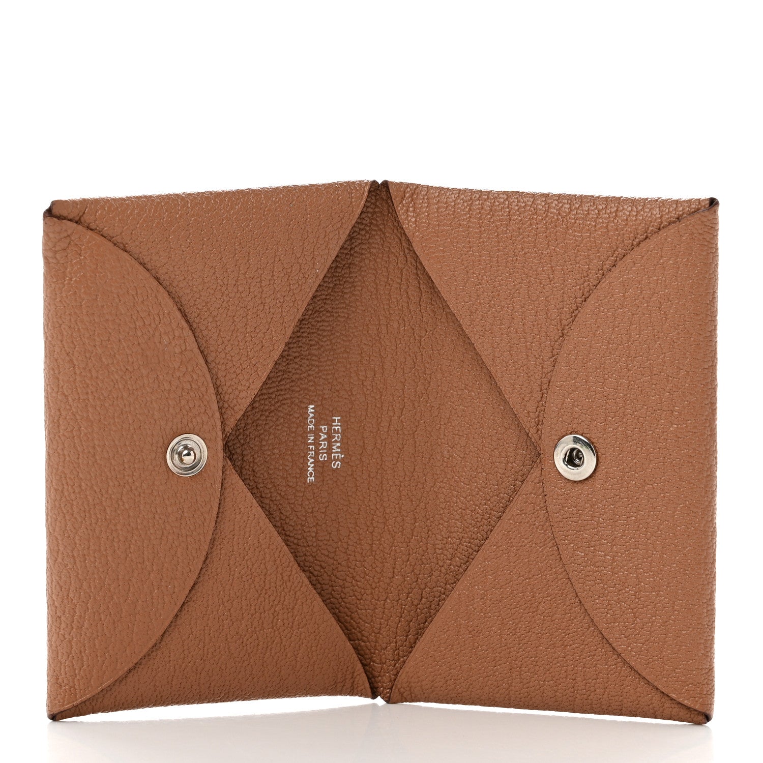 Hermes Chevre Mysore Calvi Card Case Quebracho 5 of 7