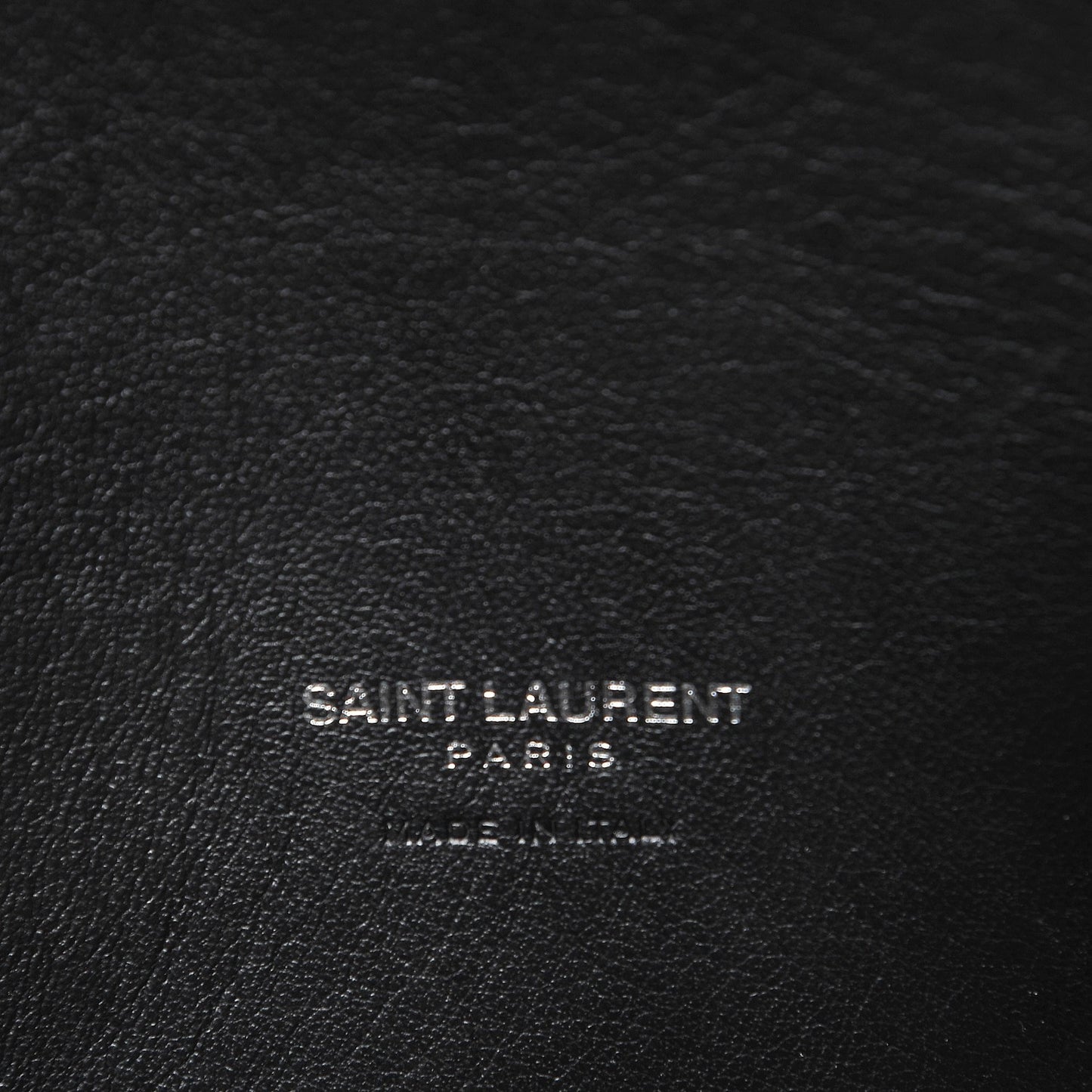 Grained Calfskin Small Sac De Jour Black