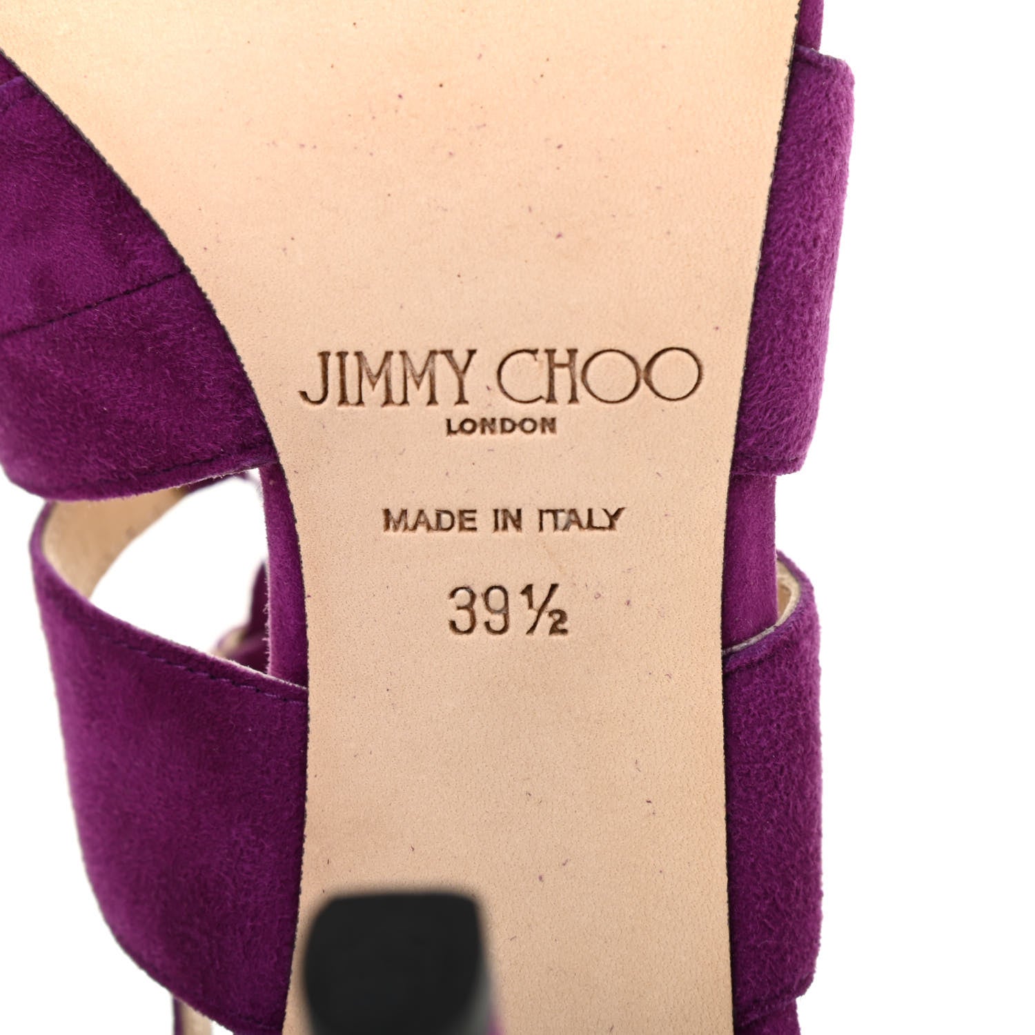 Jimmy Choo Suede Hitch 100 Lace Up Sandals 39.5 Madeline 6 of 6