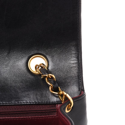 Chanel Lambskin Quilted Medium Single Flap Black 18 of 18