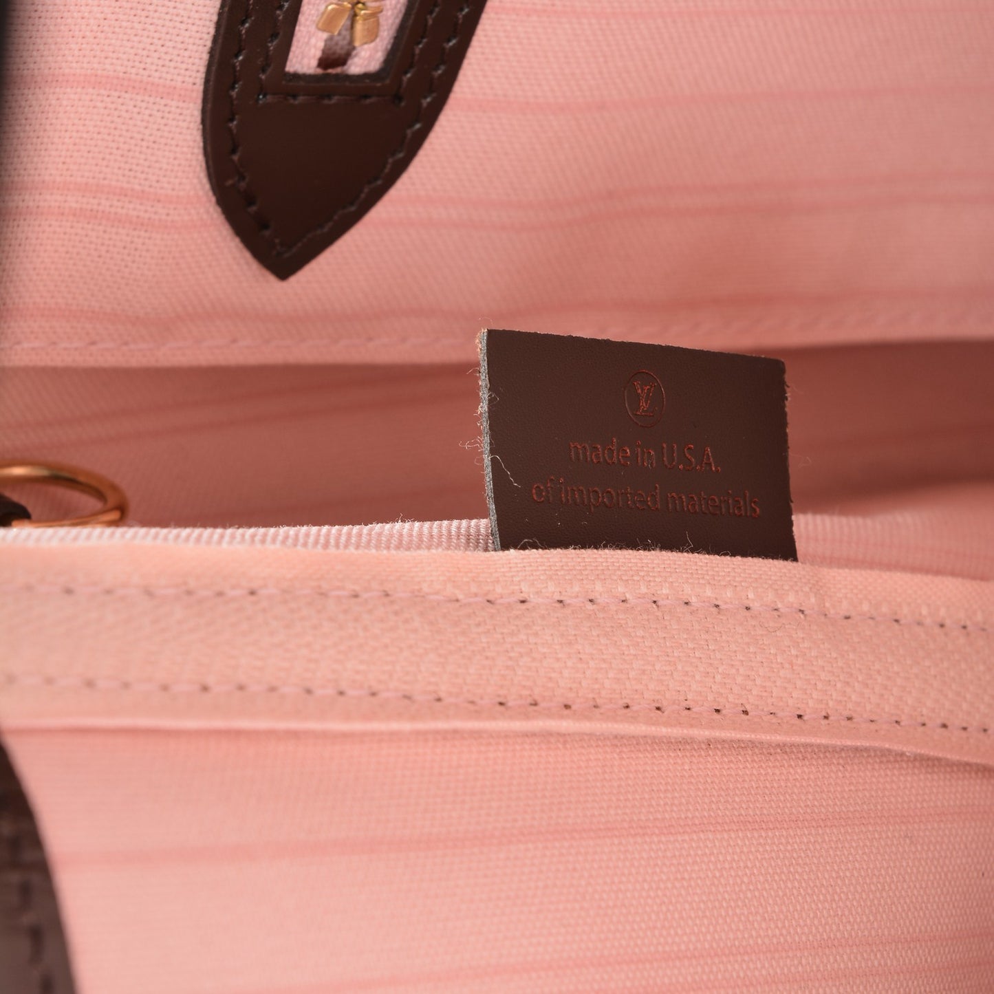 Damier Ebene Neo Neverfull MM Rose Ballerine