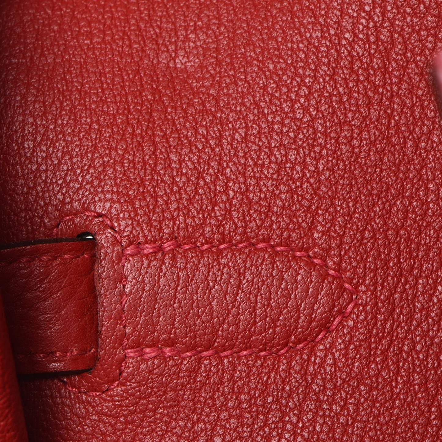 Togo Birkin 35 Rouge Casaque