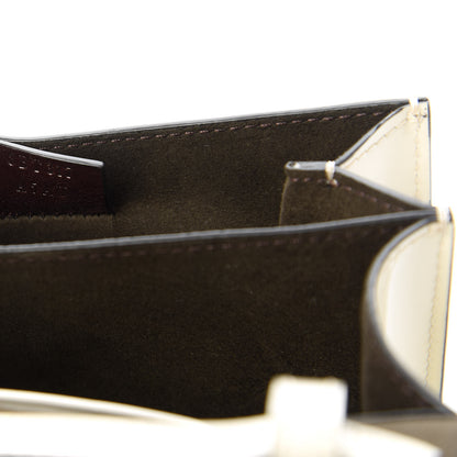 Fendi Vitello Vernice Mou Karligraphy Crossbody Bag Latte 9 of 10