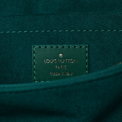 Louis Vuitton Calfskin New Wave Chain Bag MM NM Emerald 6 of 9