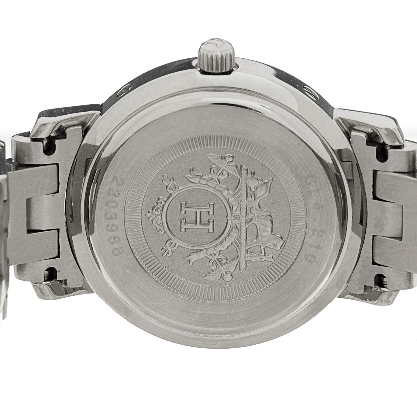 Stainless Steel Pink Mother of Pearl 24mm Clipper Quartz Watch
