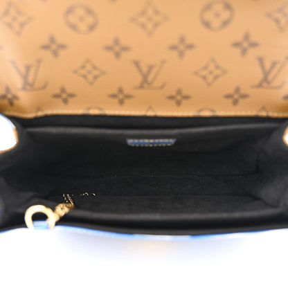 Louis Vuitton Epi Reverse Monogram Pochette Metis Denim Light 5 of 10