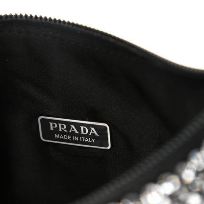 Prada Satin Crystal Mini Re-Edition 2000 Bag Cristal 7 of 9