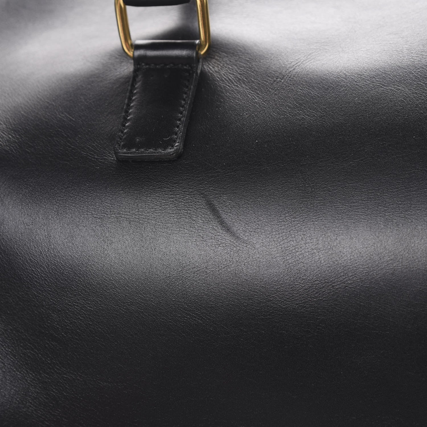 Saint Laurent Calfskin Classic Duffle 6 Black 13 of 17