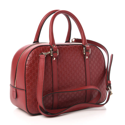 Gucci Soft Microguccissima Medium Crossbody Bag Rosso 3 of 10