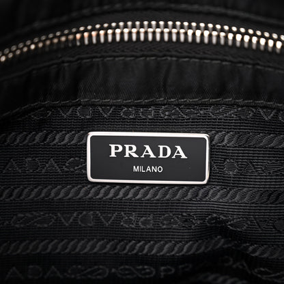 Prada Nylon Tessuto Impuntu Quilted Tote Black 7 of 10