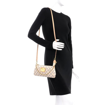 Louis Vuitton Damier Azur Eva Clutch 2 of 7