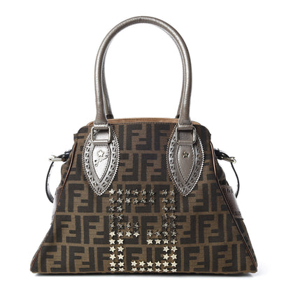 Fendi Zucca Star Embellished Bag De Jour Tobacco 1 of 13