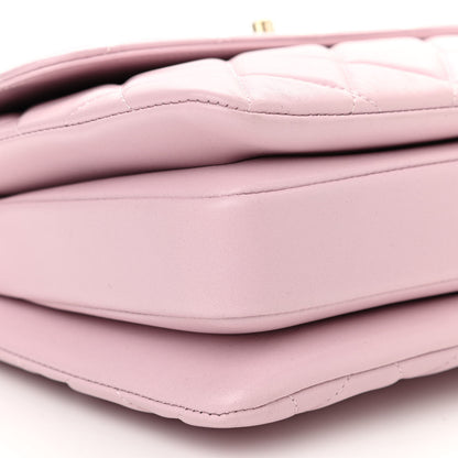Chanel Lambskin Quilted Small Trendy CC Flap Dual Handle Bag Light Pink 9 of 13