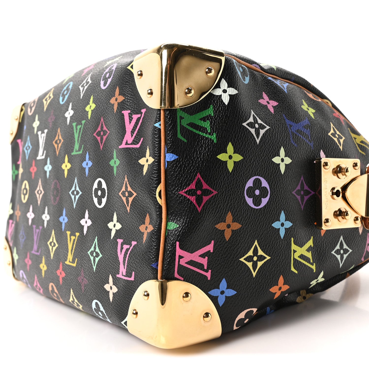 Louis Vuitton Monogram Multicolor Speedy 30 Black 9 of 9