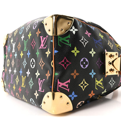 Louis Vuitton Monogram Multicolor Speedy 30 Black 9 of 9