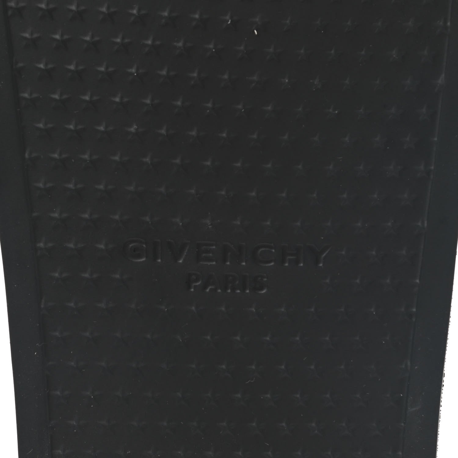 Givenchy Rubber Logo Pool Slide Sandals 10 Black 6 of 7