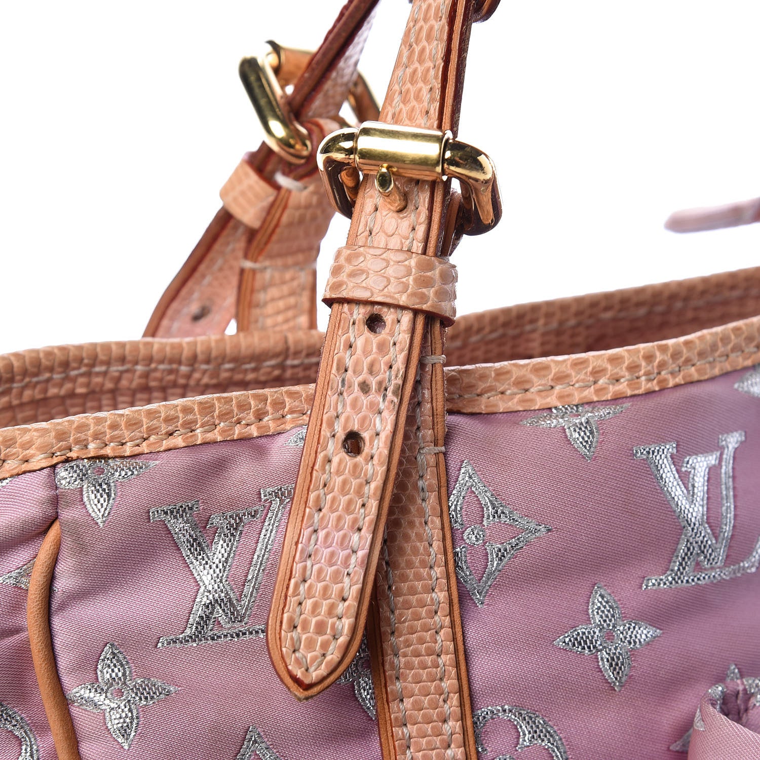 Louis Vuitton Monogram Glitter Cabas Pink 15 of 23