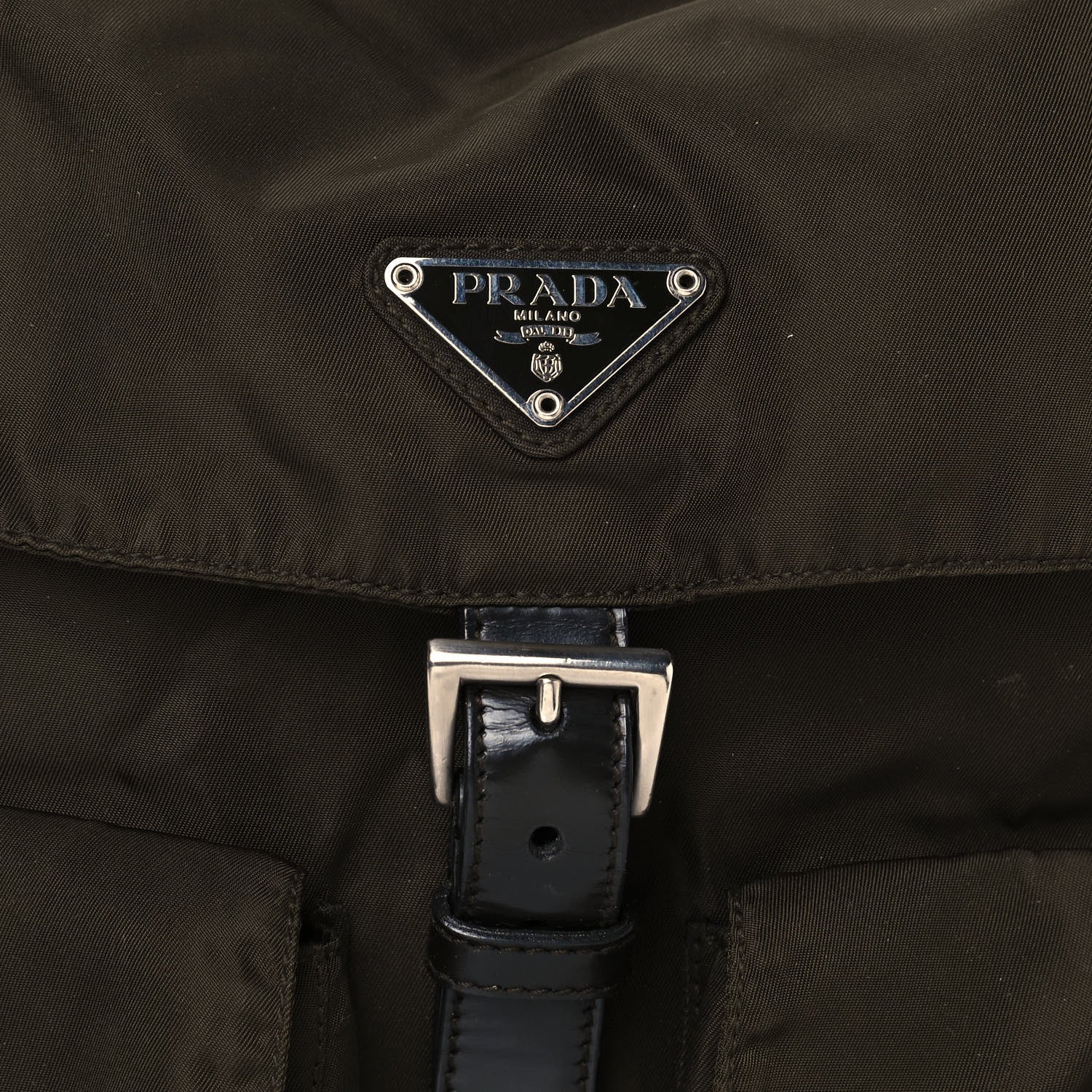 Prada Nylon Vela Large Backpack Ebano 7 of 16