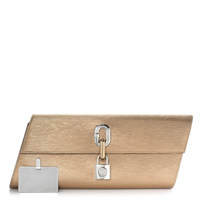 Louis Vuitton Epi Blade Clutch Bronze 2 of 9