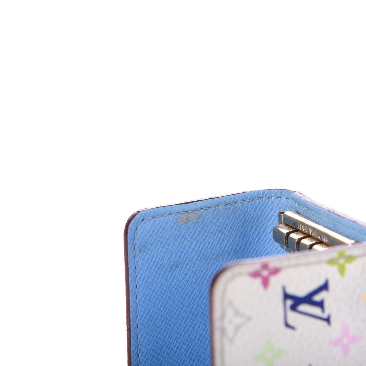 Louis Vuitton Monogram Multicolor Multicles 4 Key Holder White Raisin 7 of 9