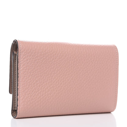 Louis Vuitton Taurillon Capucines Compact Wallet Magnolia 3 of 11