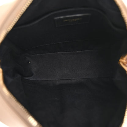 Saint Laurent Calfskin Matelasse Monogram Lou Camera Bag Dark Latte 5 of 10