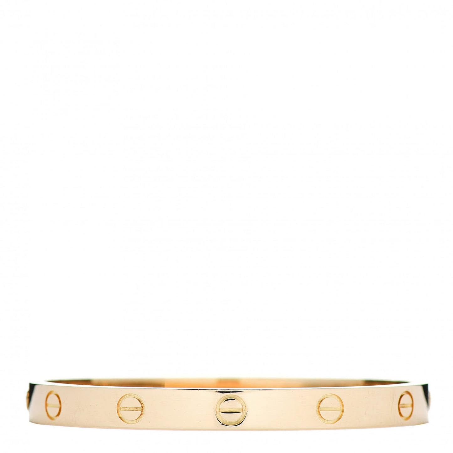 18K Yellow Gold LOVE Bracelet 17