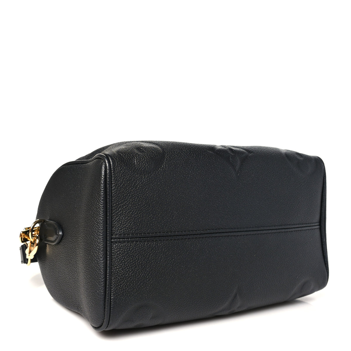 Louis Vuitton Empreinte Monogram Giant Speedy Bandouliere 25 Black 4 of 9