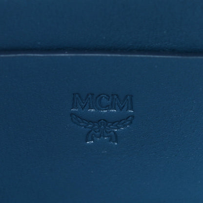 MCM Visetos X-Mini Stark Bebe Boo Backpack Deep Blue Sea 6 of 9