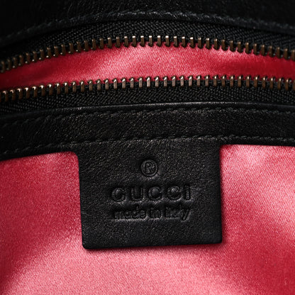 Gucci Velvet Matelasse Small GG Marmont Shoulder Bag Black 5 of 15