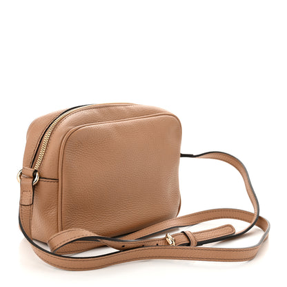 Gucci Pebbled Calfskin Small Soho Disco Bag Camelia 3 of 10