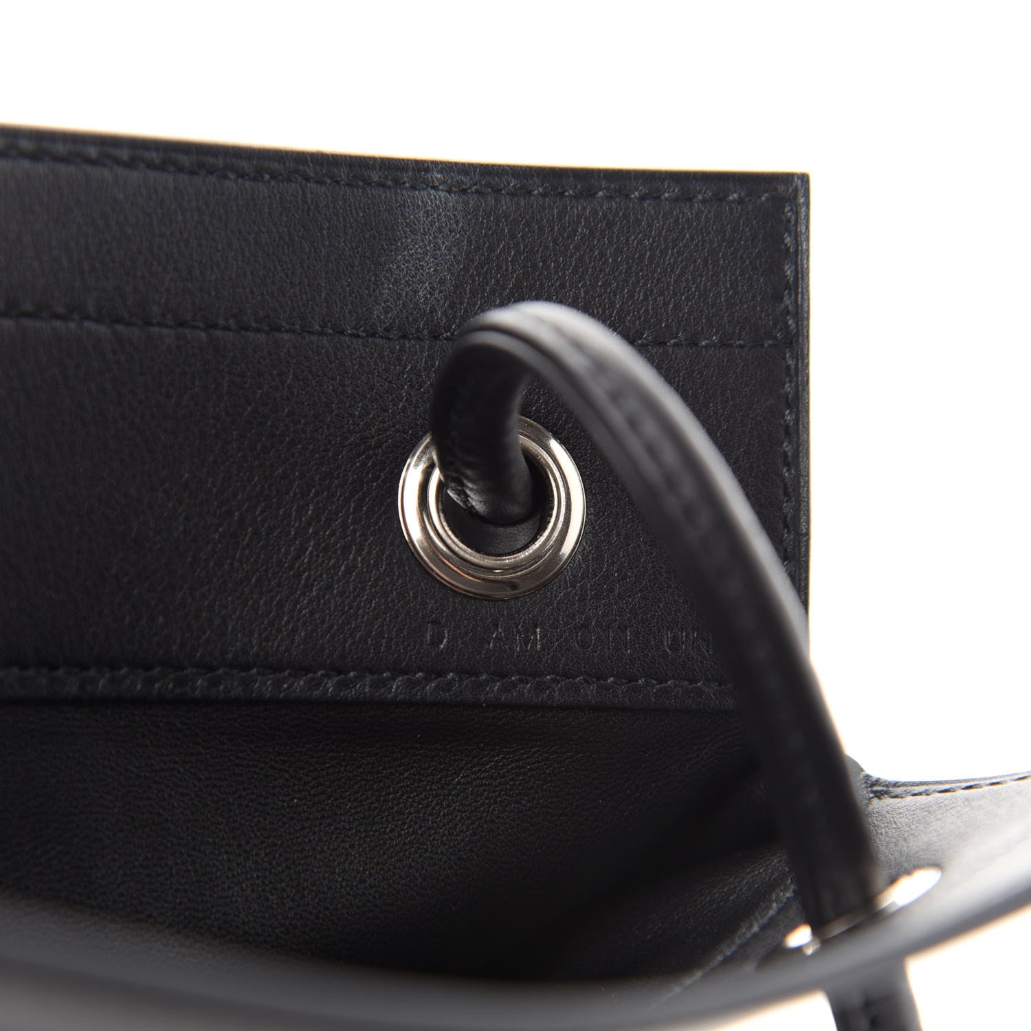 Hermes Milo Lambskin Swift Mini Aline Black 9 of 11
