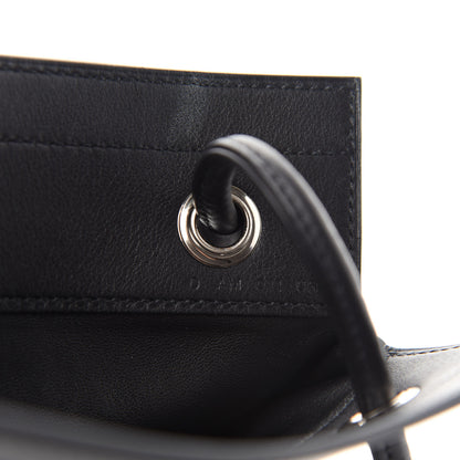 Hermes Milo Lambskin Swift Mini Aline Black 9 of 11